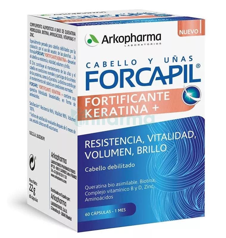 Arkopharma Forcapil Fortificante Keratina 60 Capsulas