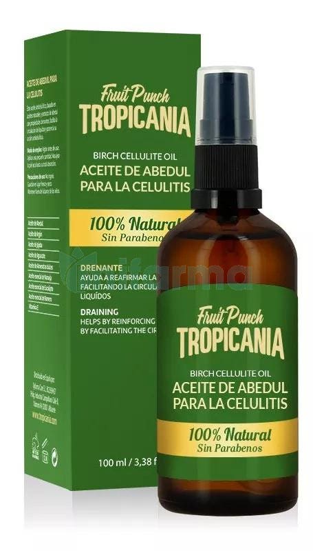 Tropicania Aceite Anticelulitico de Abedul 100 ml