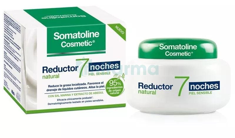 Somatoline Natural Reductor 7 Noches Piel Sensible 400ml