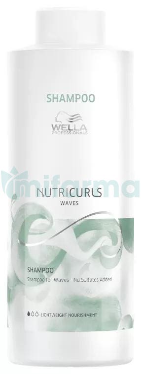 Wella Nutricurls Champu Waves 1000 ml