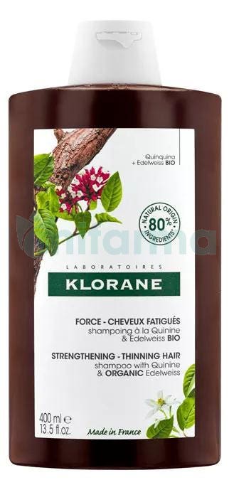 Klorane Champu Quinina Vitamina B 400 ml