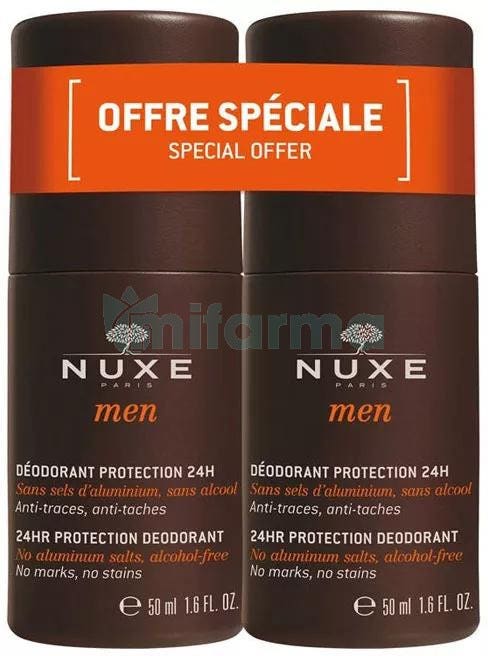 Nuxe Men Desodorante Hombre 2x50 ml