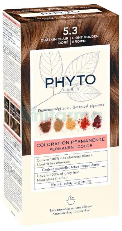Tinte Phytocolor 5.3 Castano Claro Dorado