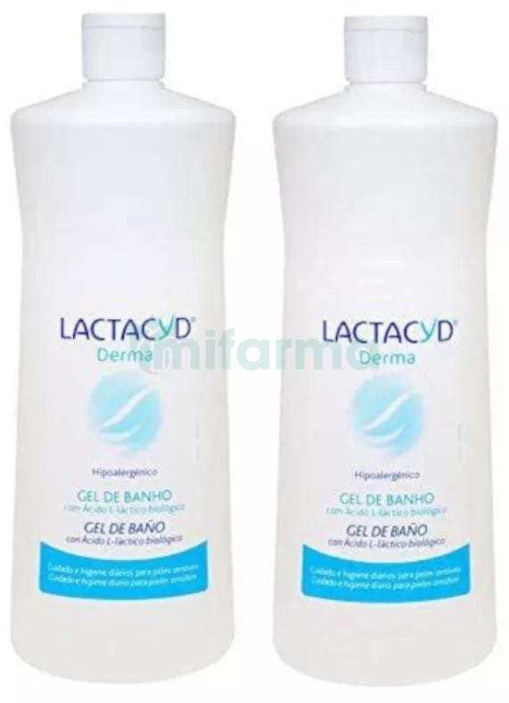 Lactacyd Derma Gel Fisiologico 2x1000 ml