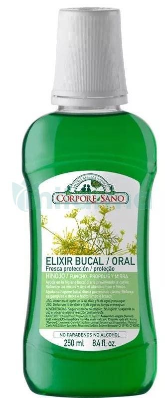Corpore Sano Elixir Bucal Mirra Propolis e Hinojo 250ml