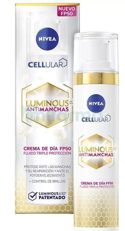 Nivea Cellular Luminous 630 Antimanchas Crema Dia SFP50 40 ml