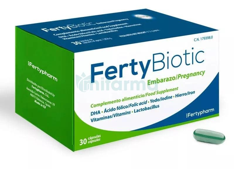 Fertybiotic Embarazo 30 Capsulas