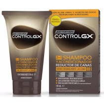 Just For Men Control GX Champu y Acondicionador Reductor de Canas 118 ml