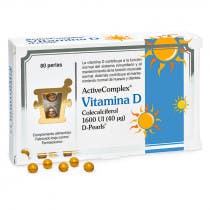 ActiveComplex Vitamina D Colecalciferol 1600UI 80 Perlas Pharma Nord