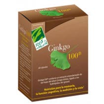 Ginkgo Energia 100 Natural 60 Capsulas