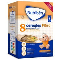 Nutriben 8 Cereales y Miel Fibra 600 gr