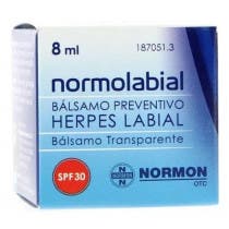 Normon Balsamo Preventivo Herpes Labial Normolabial SPF30 8 ml