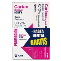 Kin Cariax  Enjuage Gingival 250 ml + Pasta 75 ml