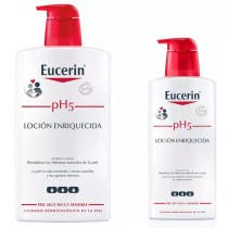 Eucerin pH5 Locion Hidratante Enriquecida Corporal 1000 ml 400 ml