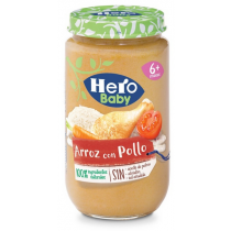 Hero Baby Pedialac Tarrito Pollo con Arroz 235 Gr