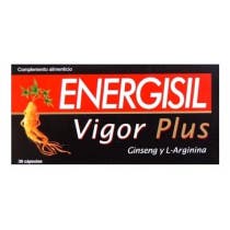 Energisil Vigor Plus Ginseng y L-Arginina 30 Capsulas