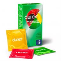 Durex Pleasurefruits Saboreame 12 Preservativos