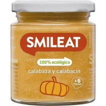 Smileat Tarrito de Calabaza y Calabacin 100 Ecologico 230 gr