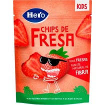 Hero Kids Snack de Chips de Fresa 12 gr