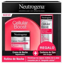 Neutrogena Cellular Boost Crema Noche 50 ml REGALO Contorno Ojos 15 ml