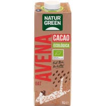 Bebida Vegetal Avena y Cacao Calcio Bio NaturGreen 1 Litro