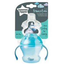 Tommee Tippee Explora Transition Cup Taza con Asas 4-7m Azul 150 ml