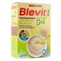 Blevit Plus BIO Multicereales con Quinoa Sin Gluten 4m 250Gr