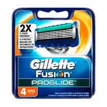 Recambios Fusion5 Proglide Manual Gillette 4Uds