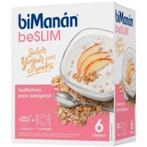 Bimanan Be Slim Crema Yogur con Cereales 6 Sobres