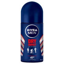 Nivea Men Desodorante Roll-on Dry Impact Anti-Transpirante 50 ml