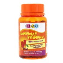 Pediakid Gominolas Vitamina C Sabor Cereza 138 Gr