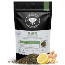 Edward Fields Tea Te Verde Ecologico Granel con Jengibre y Limon 60 gr