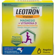 Leotron Magnesio Vitamina D 30 Sobres Bucodispersables