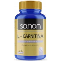 Sanon L-Carnitina 600 Mg 100 Capsulas